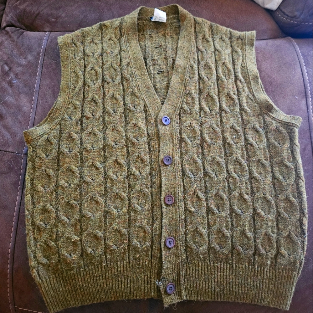 VINTAGE Giorgio Armani Wool Blend Vest